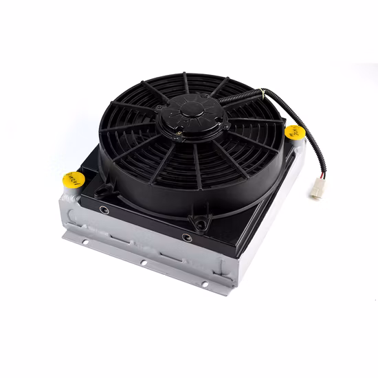 Air Cooled Microchannel Hydraulic Oil Cooler Radiator Heat Exchanger, Air Oil Cooler, Compressor Cooler, Ah1012 Ah1470 Ah1490 Ah1680 Af0510 Af1025 Ah0608 Aw0607