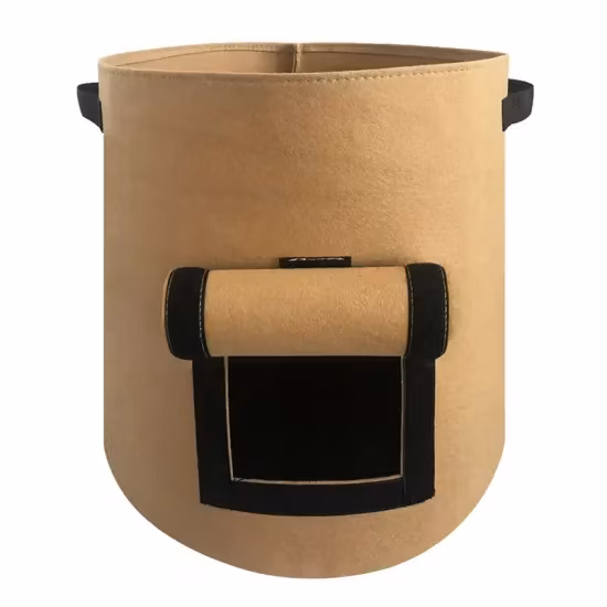 3/5/10/25 Gallon Recycled Fabric Plant Nursery Planter Garden Planting Potato Growing Bag Tote Felt Grow Bag for Vegetable/Flower/Tomato
